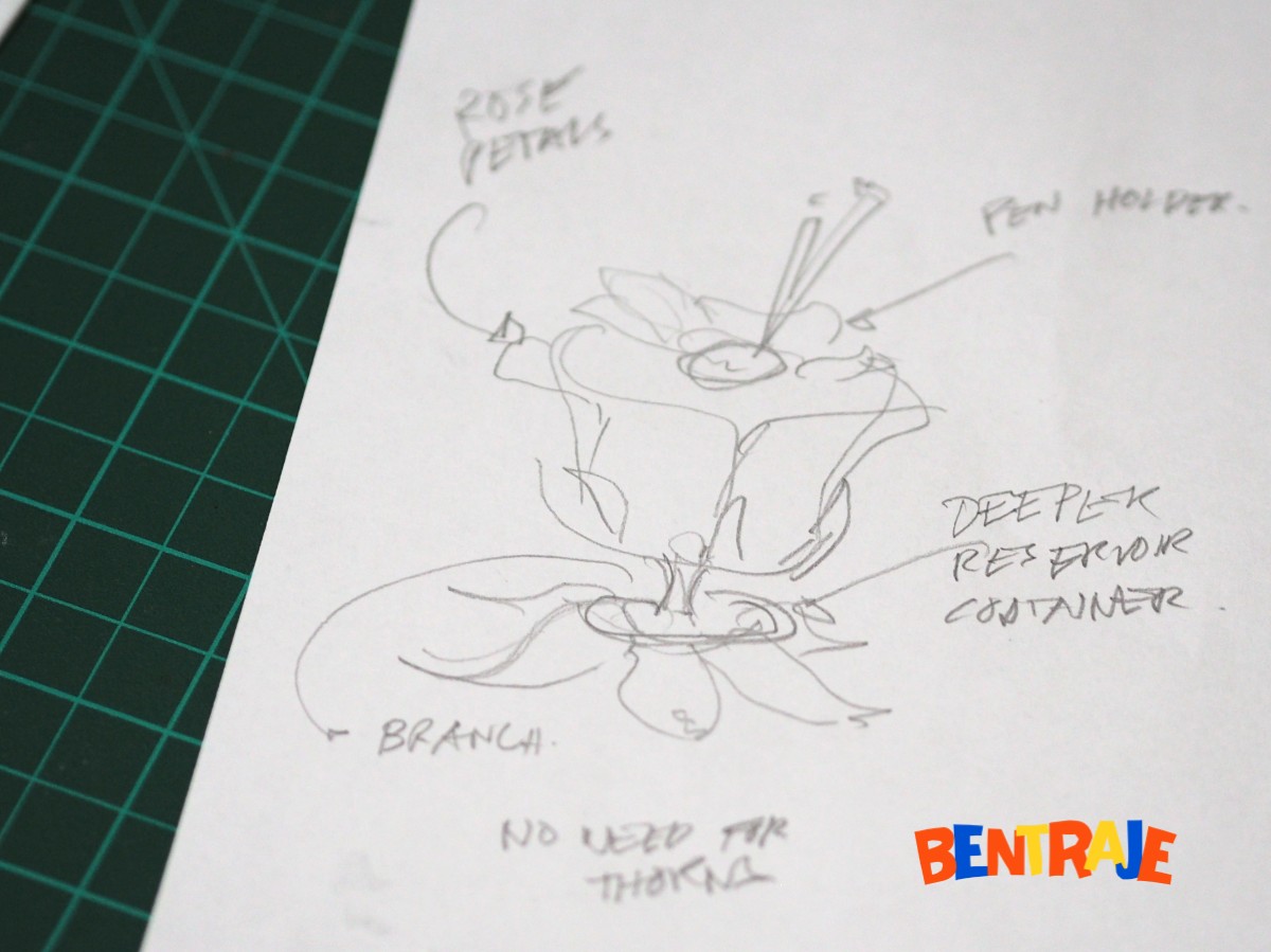 Initial Pen Holder Concept