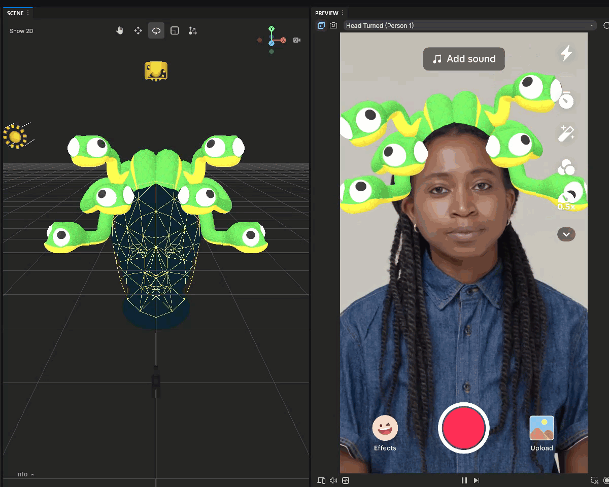 Effect House Interface