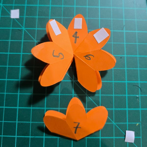Combine the final petal