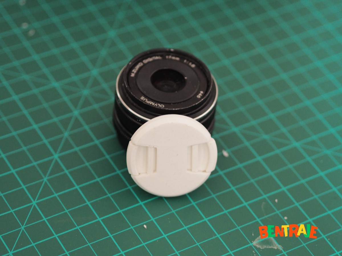 3D printed 35mm camera lens cap