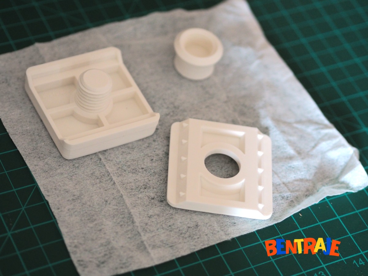 3D printer bed plate cleaner parts