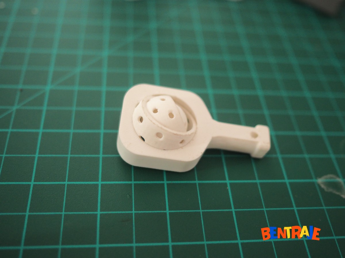 Pickleball keychain print